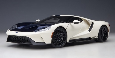 72926 Ford GT 2022 ’64 Prototype Heritage Edition (Wimbledon White) 1:18